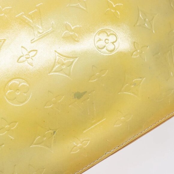 LOUIS VUITTON Monogram Vernis Houston Hand Bag Gris M91053 LV Auth ti3378 - Picture 11 of 15